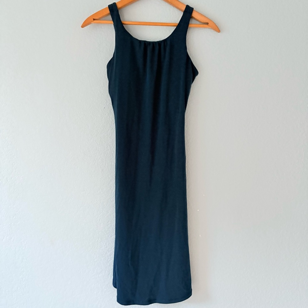 PrAna Dress Sleeveless Twist Open Back Skypath